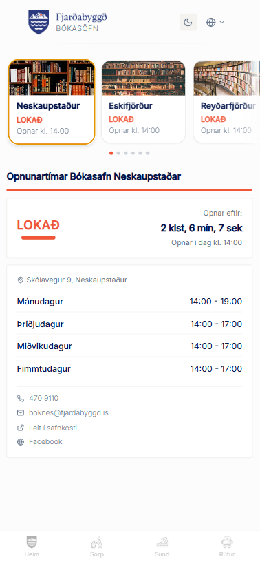 Bókasöfn