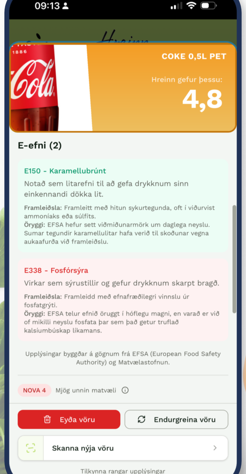E-efni